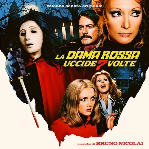 BRUNO NICOLAI / ブルーノ・ニコライ / LA DAMA ROSSA UCCIDE SETTE VOLTE (THE RED QUEEN KILLS SEVEN TIMES) [2LP]