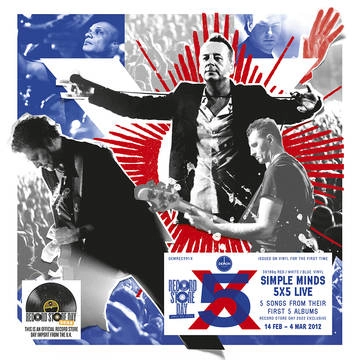 SIMPLE MINDS / シンプル・マインズ / 5 X 5 LIVE [3LP]