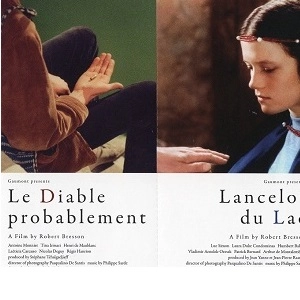 ROBERT BRESSON / ロベール・ブレッソン / 映画 湖のランスロ/たぶん悪魔が2作セット 前売り券