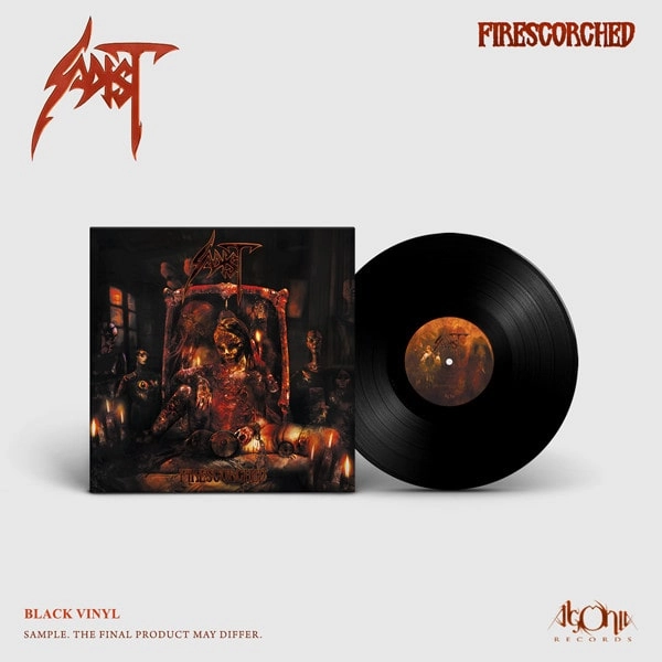 SADIST / サディスト / FIRESCORCHED<BLACK VINYL>