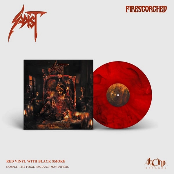 SADIST / サディスト / FIRESCORCHED<RED SMOKED VINYL>
