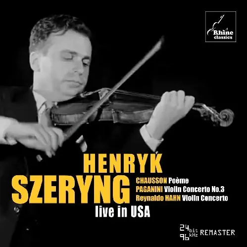 HENRYK SZERYNG / ヘンリク・シェリング / PAGANINI:VIOLIN CONCERTO NO.3