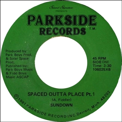 SUNDOWN (DETROIT) / SPACED OUTTA PLACE (2022 RE-ISSUE/PROD. AMP FIDDLER)
