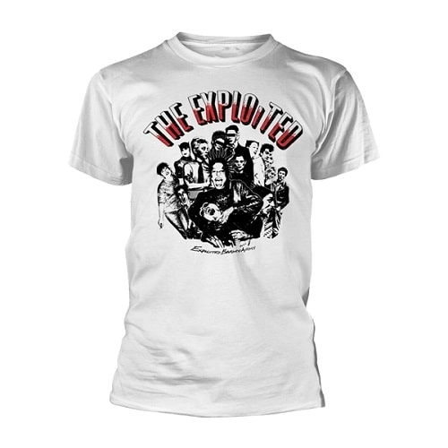 EXPLOITED / L/BARMY ARMY T-SHIRT (WHITE)