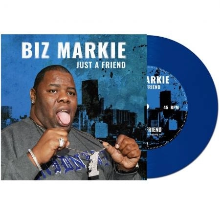 BIZ MARKIE / ビズ・マーキー / JUST A FRIEND (BLUE VINYL)