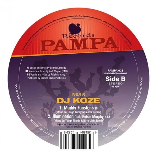 DJ KOZE / DJコーツェ / KNOCK KNOCK REMIXES
