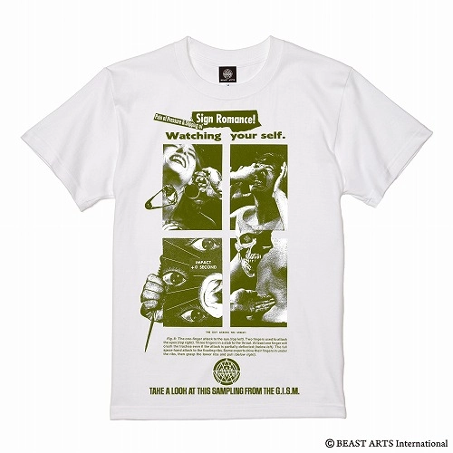 G.I.S.M. / XL / SIGN ROMANCE(WHITE)