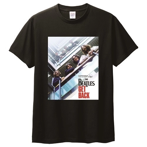 BEATLES / ビートルズ / GET BACK TEE BLACK S