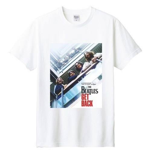 BEATLES / ビートルズ / GET BACK TEE WHITE M