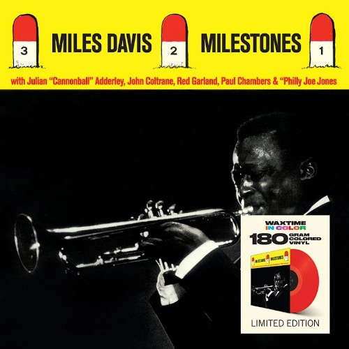 MILES DAVIS / マイルス・デイビス / MILESTONES (RED VINYL)