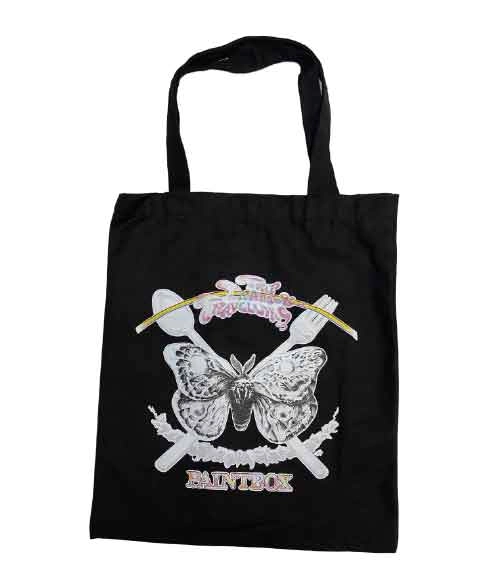 PAINTBOX / ペイントボックス / TRIP TRANCE & TRAVELLING TOTEBAG(black)