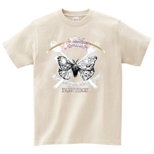 PAINTBOX / ペイントボックス / XL / TRIP TRANCE & TRAVELLING T-shirt(light beige)