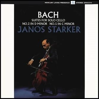 JANOS STARKER / ヤーノシュ・シュタルケル / BACH:CELLO SUITES 2&5 (LP/LTD)