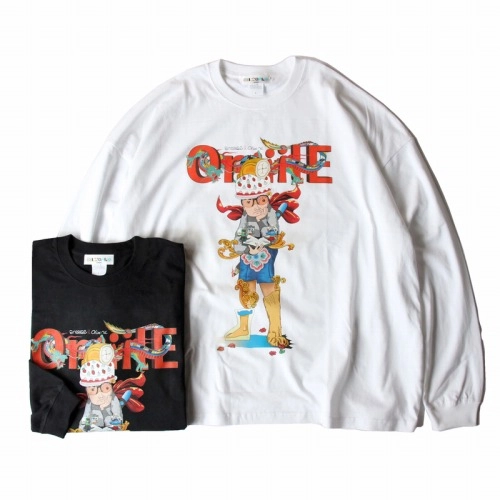 V.A. (OILWORKS CLOTHING) / OniiilE LONG T-SHIRTS (WHITE L)