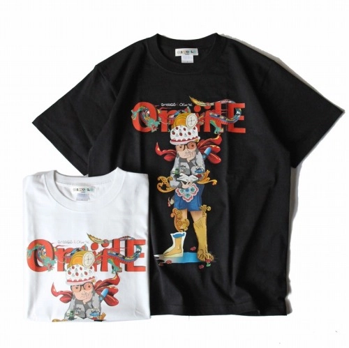 V.A. (OILWORKS CLOTHING) / OniiilE T-SHIRTS (BLACK XL)