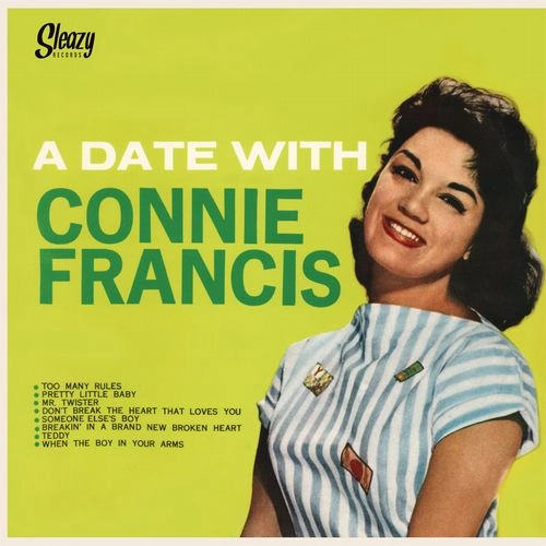 CONNIE FRANCIS / コニー・フランシス / A DATE WITH (10") / A DATE WITH