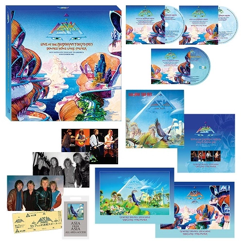 ASIA / エイジア / エイジア・イン・エイジア~ライウ ?・アット・武道館 1983 - DVD+2CD BOX