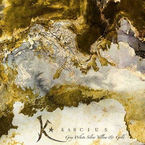 KARCIUS / GREY WHITE SILVER YELLOW & GOLD