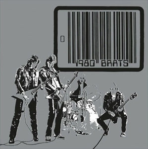 BRATS (DENMARK) / 1980<BLACK/ SILVER BI-COLOR SPLIT VINYL>