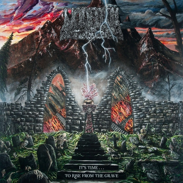 UNDEATH  / IT'S TIME... TO RISE FROM THE GRAVE<CLEAR CEMETARY MOSS VINYL>