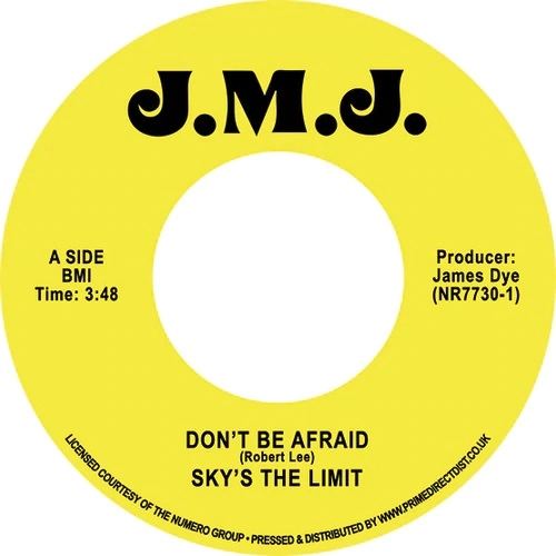 Sky's The Limit / DON'T BE AFRAID / DON'T BE AFRAID - INST