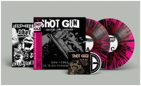 SHOTGUN (JPN/PUNK) / 1994-2003: STICK TO OLD-FASHIONED STYLE (2LP+CD/DIEHARD SPLATTER BLACK ON MAGENTA VINYL)