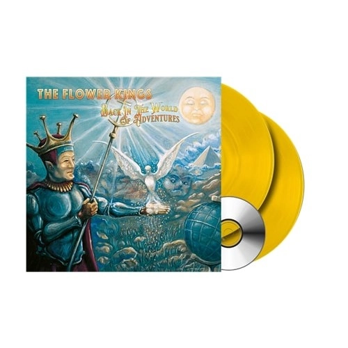 THE FLOWER KINGS / ザ・フラワー・キングス / BACK IN THE WORLD OF ADVENTURES: TRANSPARENT SUNYELLOW 2LP + CD LIMITED VINYL