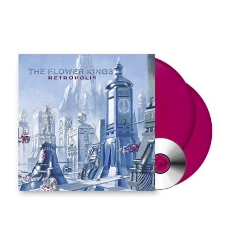 THE FLOWER KINGS / ザ・フラワー・キングス / RETROPOLIS: TRANSPARENT MAGENTA 2LP+CD LMITED VINYL