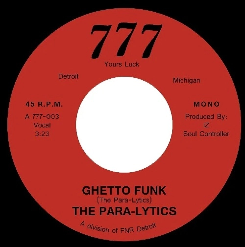 PARA-LYTICS / GHETTO FUNK