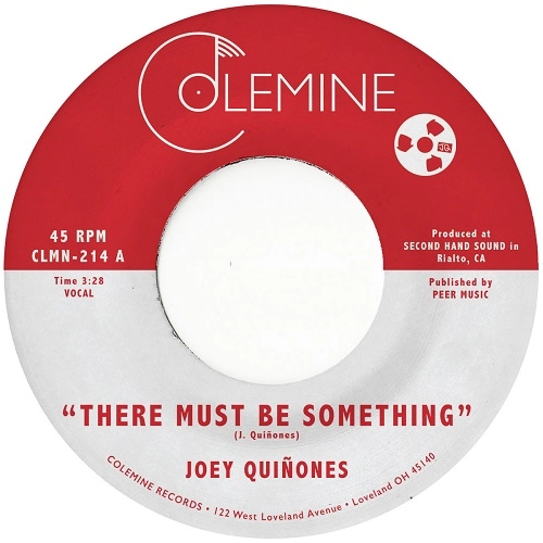 JOEY QUINONES / THERE MUST BE SOMETHING / LOVE ME LIKE YOU USED TO (CLEAR VINYL)