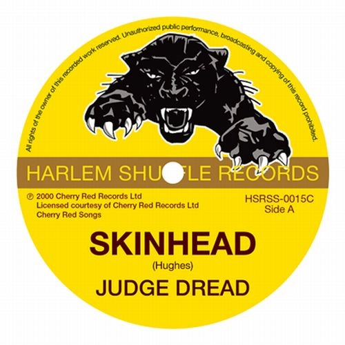 JUDGE DREAD / ジャッジ・ドレッド / SKINHEAD