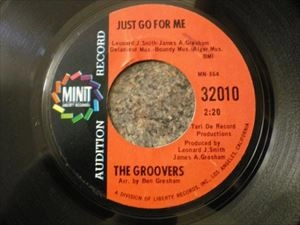 GROOVERS (HOUSE) / JUST GO FOR ME / I'M A BASHFUL GUY / JUST GO FOR ME / IM A BASHFUL GUY