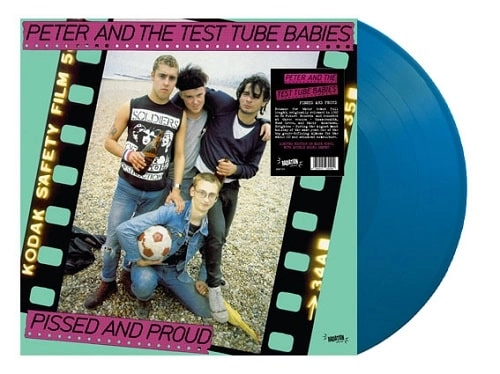 PETER & THE TEST TUBE BABIES / ピーター&ザ・テスト・チューブ・ベイビーズ / PISSED AND PROUD (LP/BLUE VINYL)
