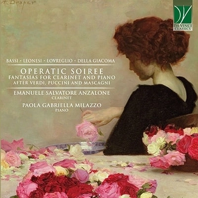 EMANUELE SALVATORE ANZALONE / エマヌエレ・サルヴァトーレ・アンザローネ / OPERATIC SOIREE-FANTASIAS FOR CLARINET&PIANO