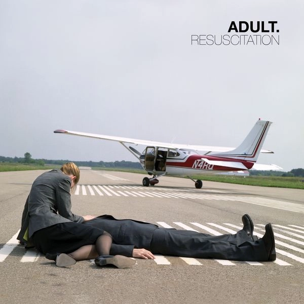 ADULT. / アダルト. / RESUSCITATION (2XLP - BLACK & RED MARBLE)