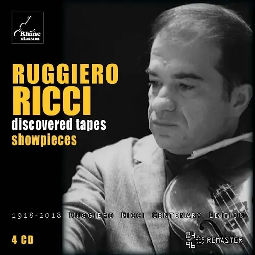 RUGGIERO RICCI / ルッジェーロ・リッチ  / RUGGIERO RICCI EDITION-2 DISCOVERED TAPES SHOWPIECES / DISCOVERED TAPES SHOWPIECES