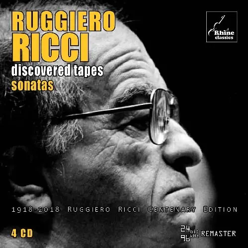 RUGGIERO RICCI / ルッジェーロ・リッチ  / RUGGIERO RICCI EDITION-3 DISCOVERED TAPES SONATAS / DISCOVERED TAPES SHOWPIECES SONATAS