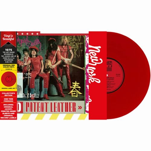 NEW YORK DOLLS / ニューヨーク・ドールズ / RED PATENT LEATHER (RED VINYL)
