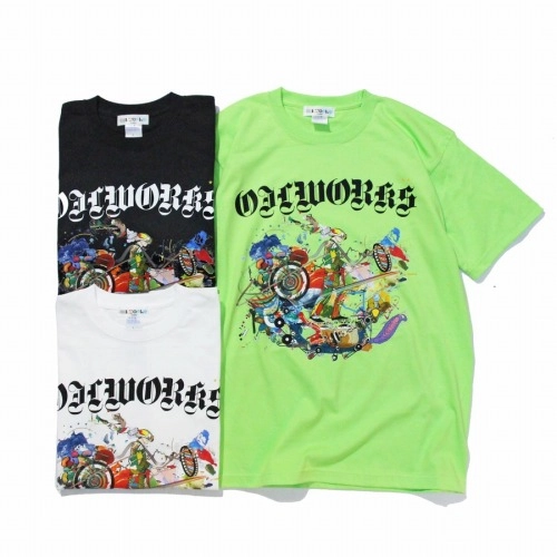 V.A. (OILWORKS CLOTHING) / Allrounder T-SHIRTS (BLACK M)