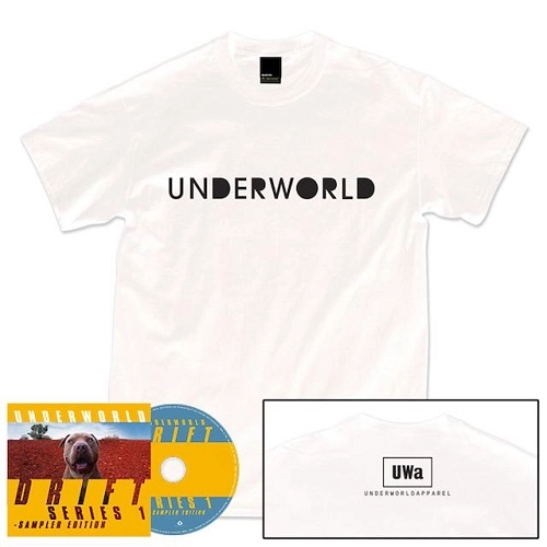 UNDERWORLD / アンダーワールド / DRIFT SERIES 1 - SAMPLER EDITION（通常盤）来日記念廉価盤 Tシャツ S