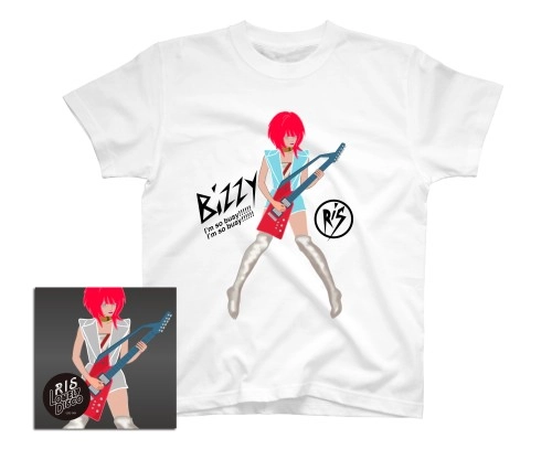 RIS / LONELY DISCO（7"）Tシャツ付き【ホワイト】