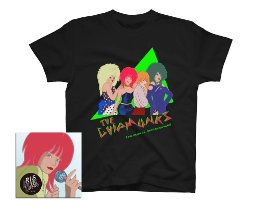 RIS / LONELY DISCO（7"）Tシャツ付き【ブラック】