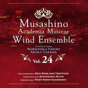 MUSASHINO ACADEMIA MUSICAE WIND ENSEMBLE / 武蔵野音楽大学ウィンドアンサンブル  / 武蔵野音楽大学ウィンドアンサンブル Vol.24