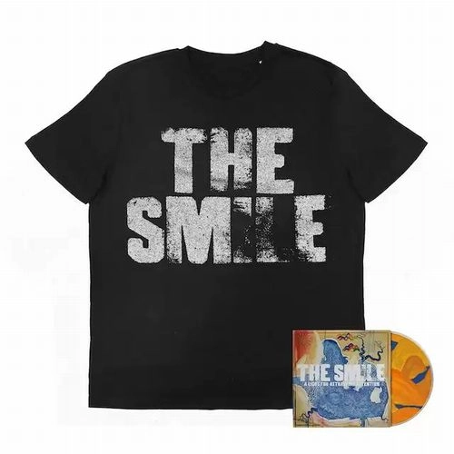 THE SMILE (THOM YORKE, JONNY GREENWOOD & TOM SKINNER) / ザ・スマイル (トム・ヨーク,ジョニー・グリーンウッド,トム・スキナー) / LIGHT FOR ATTRACTING ATTENTION S SIZE（CD+Tシャツセット）