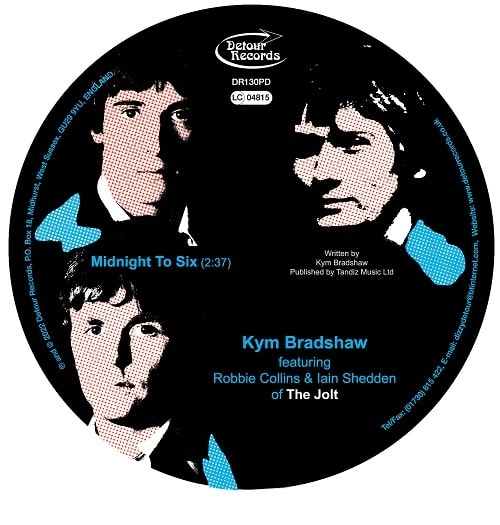 JOLT Feat. KYM BRADSHAW / MIDNIGHT TO SIX (7"/PICTURE DISC)