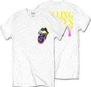 ROLLING STONES / ローリング・ストーンズ / ROLLINGSTONES_60 GRADIENT TEXT_UNI_WHT_TS: M