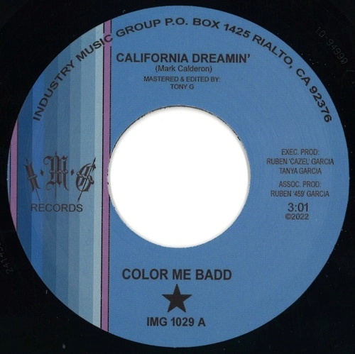 COLOR ME BADD / カラー・ミー・バッド / CALIFORNIA DREAMIN