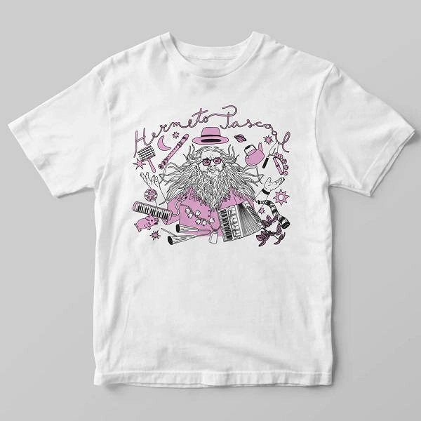 HERMETO PASCOAL / エルメート・パスコアル / HERMETO PASCOAL ILLUSTRATION T-SHIRT M