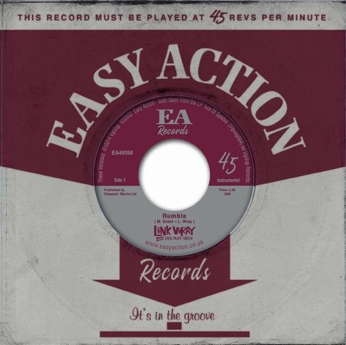 LINK WRAY & THE WRAYMEN / リンク・レイ・アンド・ザ・レイメン / RUMBLE / RAW HIDE (7") / RUMBLE/RAW HIDE