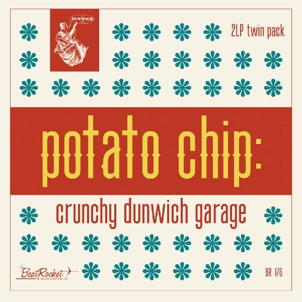 V.A. (GARAGE) / POTATO CHIP: CRUNCHY DUNWICH GARAGE (SEAGLASS BLUE VINYL)